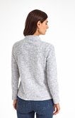 Cardigan zippé détails clous