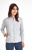 Cardigan zippé détails clous