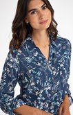 chemise imprimé fleuri