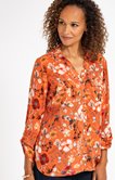chemise imprimé fleuri