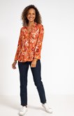 chemise imprimé fleuri