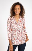 chemise imprimé fleuri
