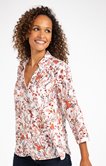 chemise imprimé fleuri