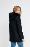 Manteau duffle à capuche