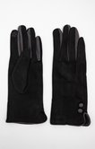 Gants femme fantaisie détails bicolores