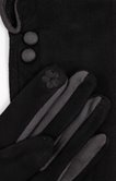 Gants femme fantaisie détails bicolores