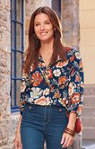 tunique imprimé fleuri