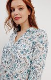 chemise imprimé fleuri