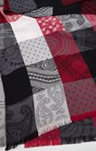 foulard jacquard classique tissé