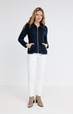 CARDIGAN COL CAMIONNEUR