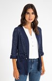 CARDIGAN AVEC LIEN DE RESSERAGE ET POCHE