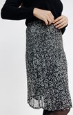Jupe plissée imprimé fleurs