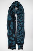 foulard jacquard classique tissé