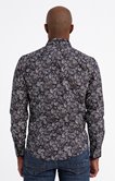 Chemise ajustée à motifs imprimés