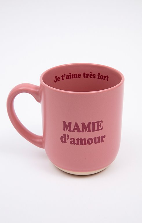Coffret cadeau mug Mamie d'amour