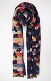 FOULARD JACQUARD CHAUD TISSÉ
