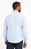 Chemise regular faux-uni