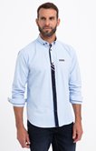Chemise regular faux-uni