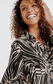 chemise imprimé zèbre