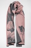 GRAND FOULARD CHAUD TISSÉ DOUBLE FACE