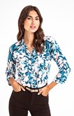 chemise imprimé fleuri