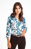 chemise imprimé fleuri