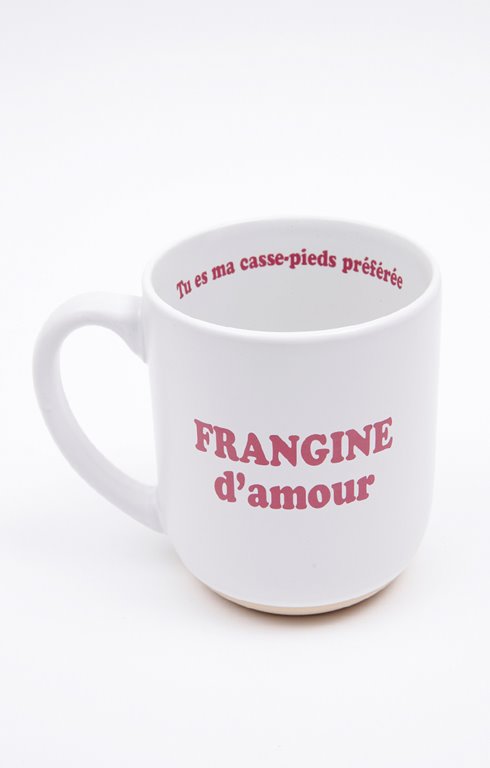 Coffret cadeau mug Frangine d'amour
