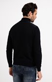 Pull col montant zippé