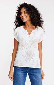 Tee-shirt imprimé manches courtes