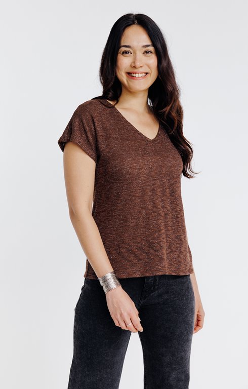 Tee-shirt uni manches courtes