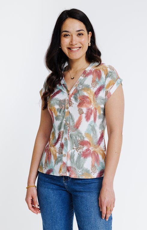 Tee-shirt imprimé manches courtes