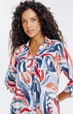 Chemise imprimé abstrait