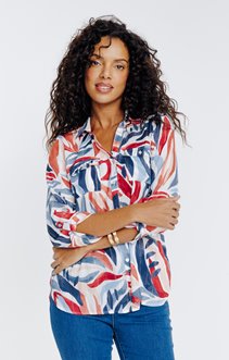 Chemise imprimé abstrait