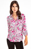 chemise imprimé fleuri