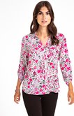 chemise imprimé fleuri