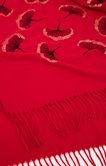 FOULARD CHAUD IMPRIMÉ GINKGO