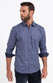Chemise regular à motifs imprimés