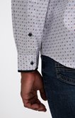Chemise regular à motifs imprimés