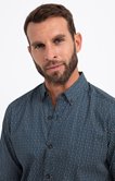 Chemise regular à motifs imprimés
