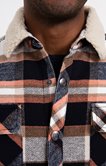 Surchemise doublée à carreaux