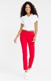 Pantalon détail zip et ceinture