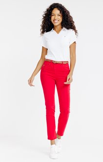 Pantalon détail zip et ceinture