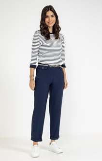 Pantacourt avec poches rabat