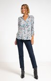 CHEMISE IMPRIMÉE MANCHES 3/4