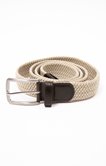 Ceinture tressée unie