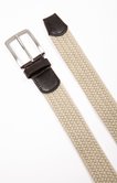 Ceinture tressée unie