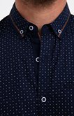 Chemise ajustée à motifs imprimés