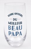 Verre meilleur beau-papa