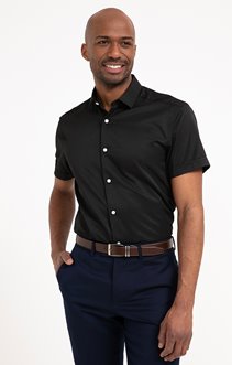 Chemise manches courtes coupe regular 