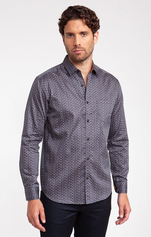 Chemise Casual motif evy